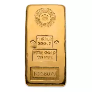 RCM Gold Bar, 1 Kilo .9999 (4)