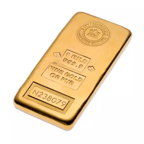 RCM Gold Bar, 1 Kilo .9999 (2)