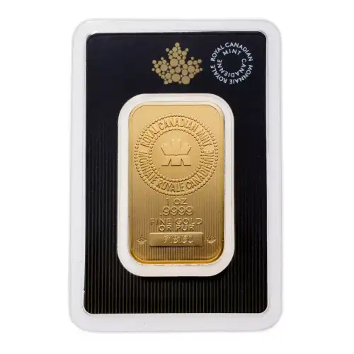 RCM Gold Bar, 1oz .9999