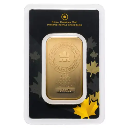 RCM Gold Bar, 1oz .9999 (3)