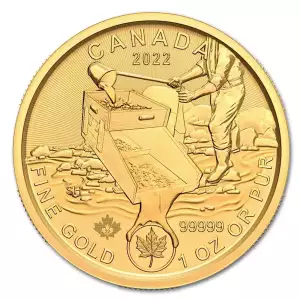 RCM Gold Coin (.99999) 1 oz - Klondike - 2022