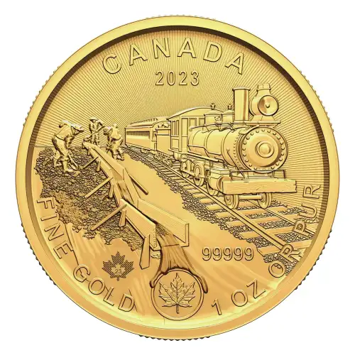 RCM Gold Coin (.99999), 1 oz - Klondike - 2023 (3)