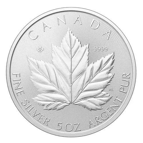 RCM Grand Maple Leaf - 5 oz. 99.99% Pure Silver Coin - 2026