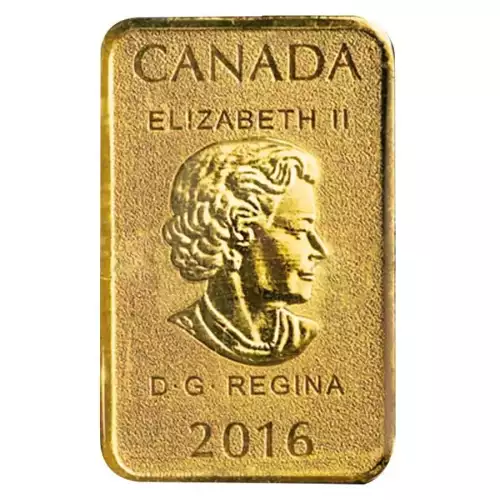 RCM Legal Tender Gold Bar, 1/2oz (1/10oz x 5)  (2)