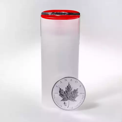 RCM Lunar 1oz Silver Maple Leaf, Phonograph - 2019 