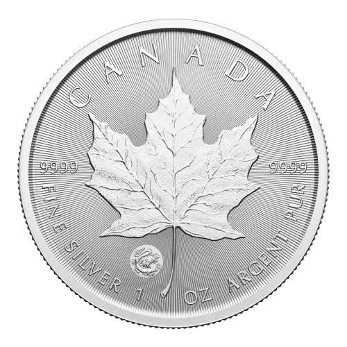 RCM Lunar Privy 1oz Silver Maple Leaf, Dragon - 2024 (3)