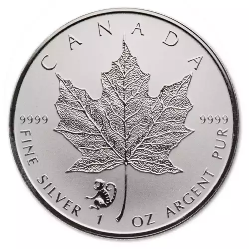 RCM Lunar Privy 1oz Silver Maple Leaf, Monkey - 2016 (2)