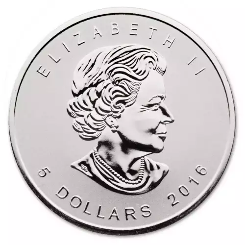 RCM Lunar Privy 1oz Silver Maple Leaf, Monkey - 2016