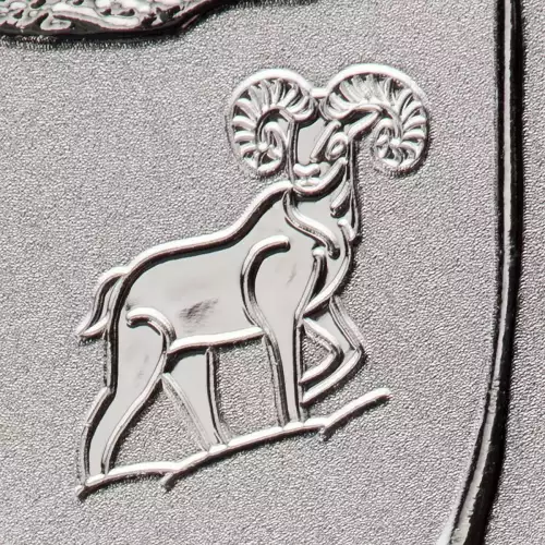 RCM Lunar Privy 1oz Silver Maple Leaf, Sheep - 2015 (3)