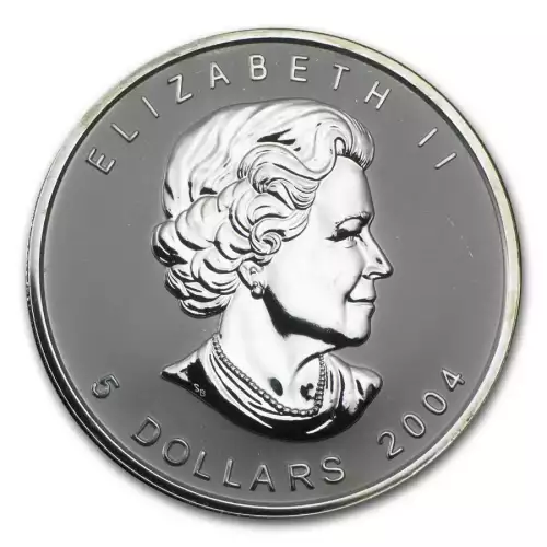 RCM Zodiac Privy 1oz Silver Maple Leaf, Capricorn - 2004 (2)