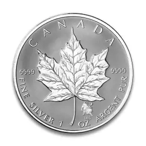 RCM Zodiac Privy 1oz Silver Maple Leaf, Leo - 2004