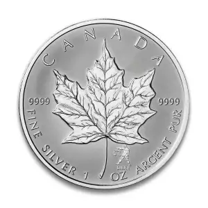 RCM Zodiac Privy 1oz Silver Maple Leaf, Libra - 2004