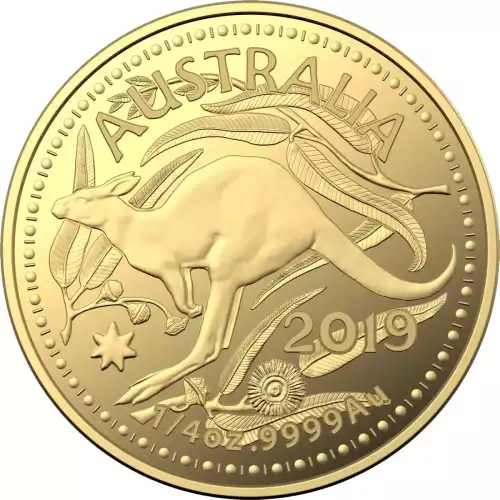 Royal Australian Mint 1/4 oz Kangaroo - Misc. Dated (4)