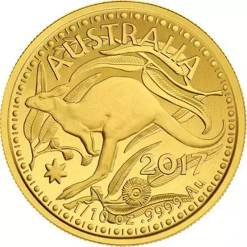 Royal Australian Mint Gold Kangaroo 1/10 oz - Misc. Dated
