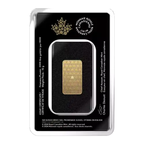 Royal Canadian Mint Gold Bar, 10 gram (3)