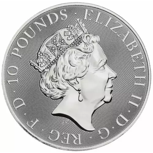 Royal Mint 10oz Silver Queen's Beast: Completer (2)