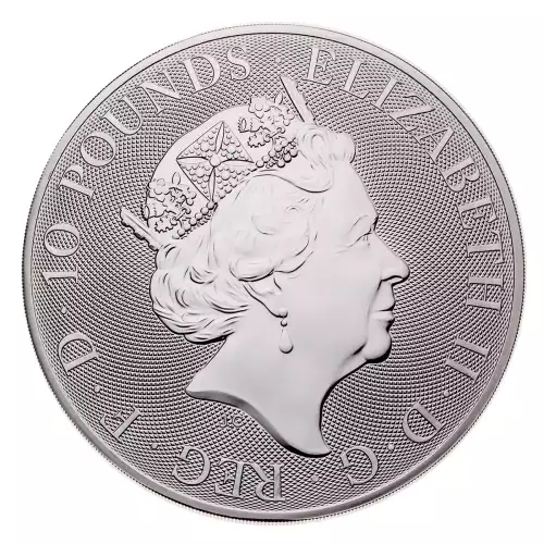 Royal Mint 10oz Silver Queen's Beast: Griffin of Edward - 2018 (5)
