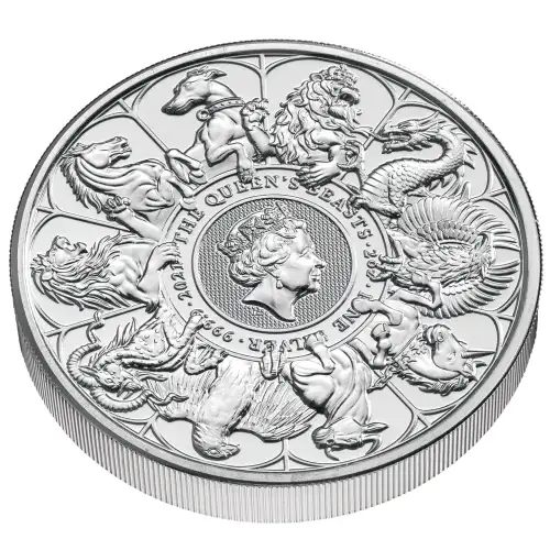 Royal Mint 2oz Silver Queen's Beast: Completer (2)
