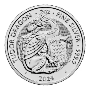 Royal Mint 2oz Silver Queen's Beast: Seymour Unicorn - 2024 (3)