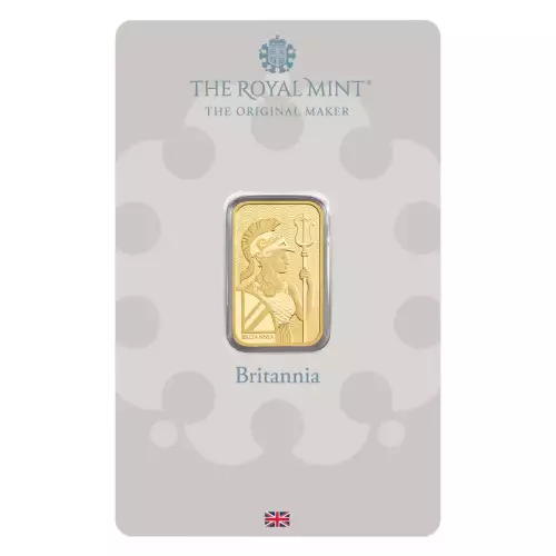 Royal Mint Refinery Gold Bar, 5 gram