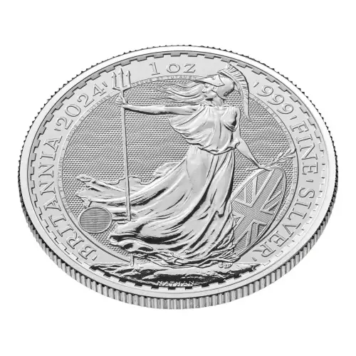 Royal Mint UK 1oz Silver Britannia - 2024 (2)