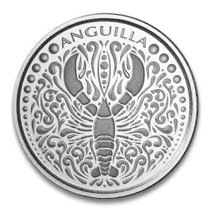 Scottsdale Silver 1oz Coin - Anguilla Lobster