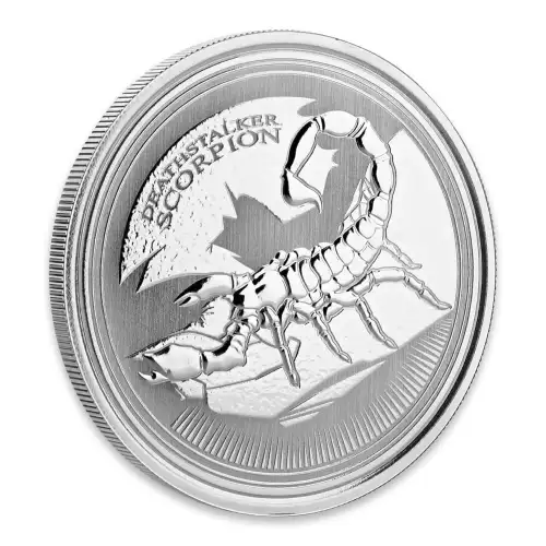 Scottsdale Silver 1oz Coin - Deathstalker Scorpion 2017