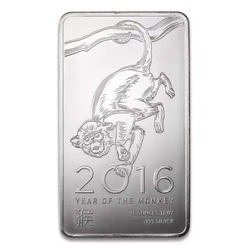 Silver Bar - Misc 10 oz Lunar Series Bar (3)
