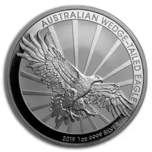 Australian Perth Mint Silver Wedge Tailed Eagle 1oz, Misc. Dated