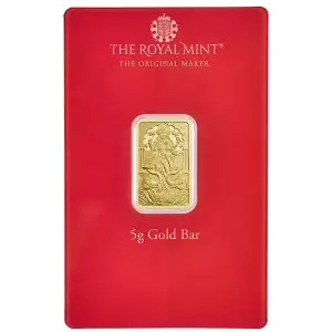 Royal Mint Refinery Gold Bar, 5 gram - Lakshmi (2)