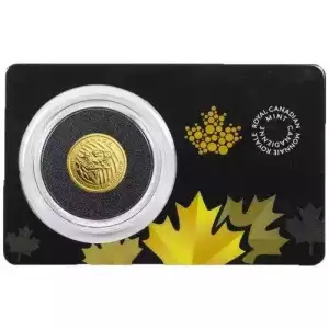 RCM Gold Coin (.99999), 1/10 oz - Growling Cougar - 2016