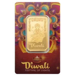 PAMP Gold Bar - Diwali Lakshmi & Rangoli Art, 1oz (3)