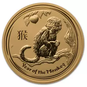 2016 2oz Australian Perth Mint Gold Lunar II: Year of the Monkey (3)
