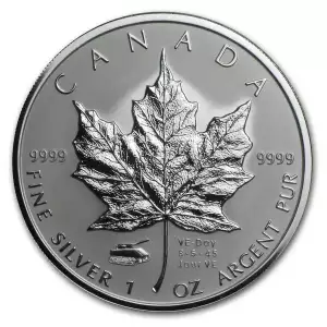 RCM Privy 1oz Silver Maple Leaf, VE-Day Tank - 2005 (2)