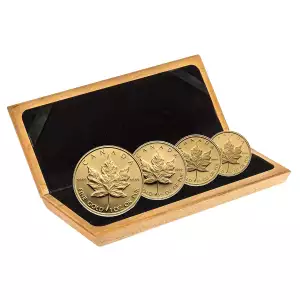 Canadian Gold Maple Leaf 10th Anniversary Proof Set 1.85 oz .9999 - 1989