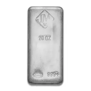 Misc. Minted Silver Bar, 20 oz (2)