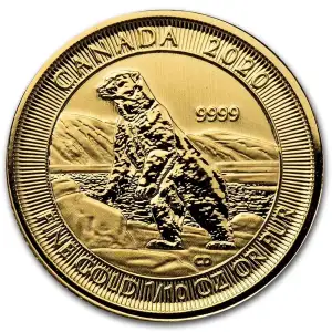 RCM Gold Coin - Majestic Polar Bear, 1/10 oz - Misc. Dated (6)