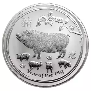 Australian 1 Kilo Silver Year of the Pig - 2019 (3)