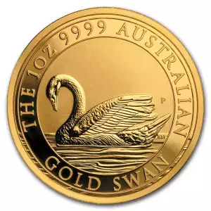 Australian Gold Perth Swan, 1 oz - Misc. Dated (2)