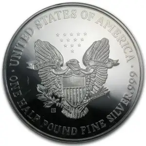 8 oz Silver Round - Half Troy Pound