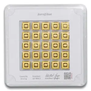 Geiger Multi Gram Sheet, 25 x 1 gram
