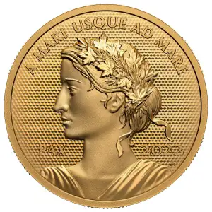 RCM $200 Peace Dollar Gold Coin (.99999), 1.066oz - 2022 (3)