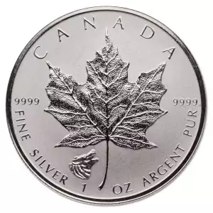 RCM Privy 1oz Silver Maple Leaf, Wolf (2)