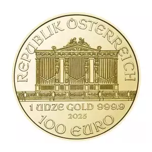 Austrian Gold Philharmonic, 1 oz - 2025 (2)