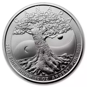 RCM 10oz Silver Coin, Tree of Life - 2017 (2)
