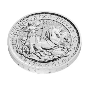 Royal Mint UK 1oz Silver Britannia 20th Anniversary Chariot 2017 (2)