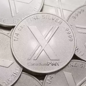 Canadian PMX Silver Round, 1/4 oz .9999 (2)