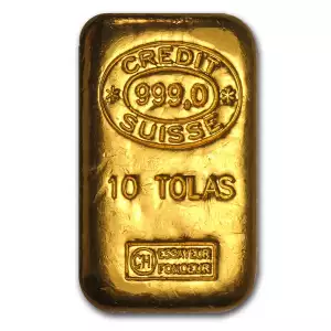 Misc. Minted Gold Bar, 10 Tolas (2)