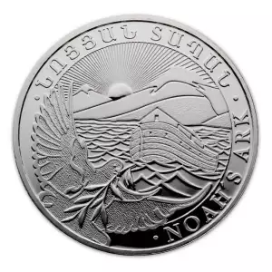 Armenian 1oz Silver Noah's Ark - Misc. Dated (4)
