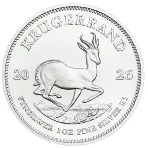South African 1 oz Silver Krugerrand - 2025 (5)